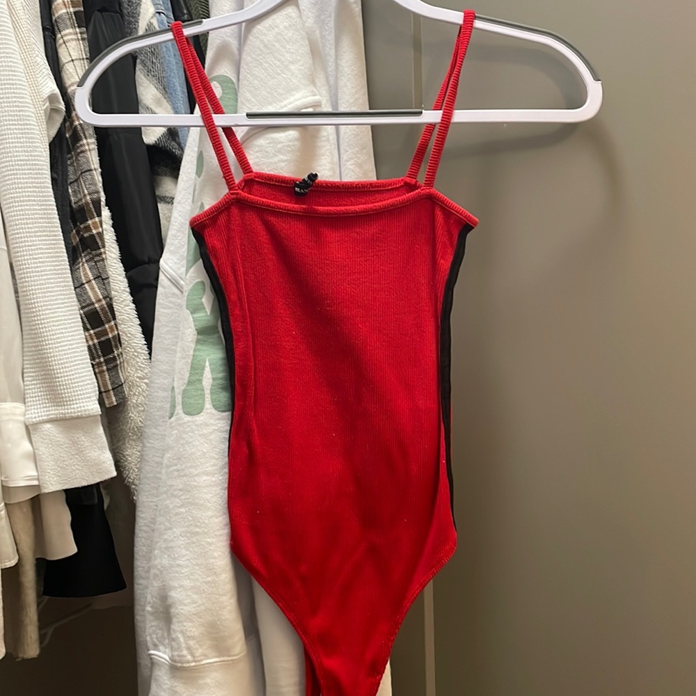 Brandy Melville striped bodysuit